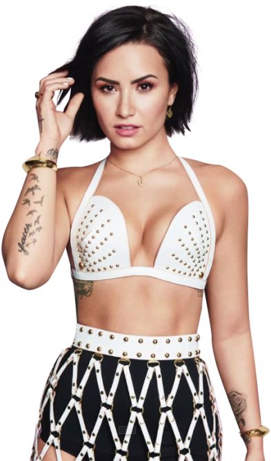Demi Lovato Clipart Lovato Confident - Demi Lovato Cosmopolitan 2016 (500x667), Png Download