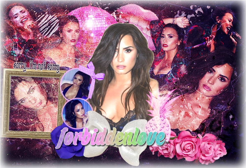 Demi Lovato - Photomontage (1007x688), Png Download