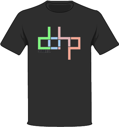 The Black / Extra Small Spring Pastels Tree Shirts - Shirt (612x792), Png Download