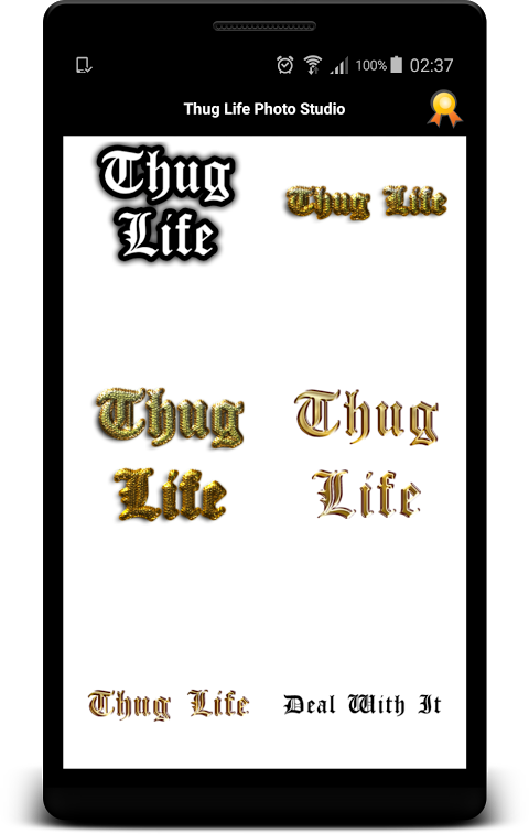 Thug Thug Cool Thuglife Freetoedit Source - Android (480x757), Png Download
