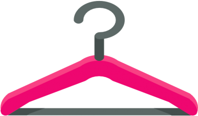 Post A Request Hangers - Icon Fashion Pink Png (400x300), Png Download