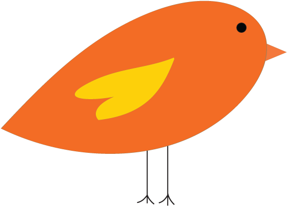 Bird Clipart - Bird (595x429), Png Download