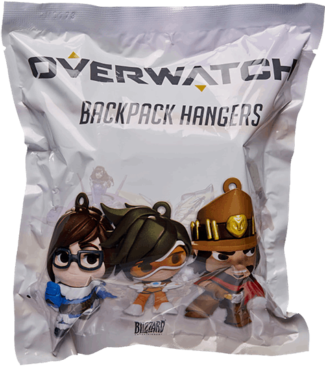 1 Of - Overwatch Figure Backpack Hangers Blind Bag (600x600), Png Download