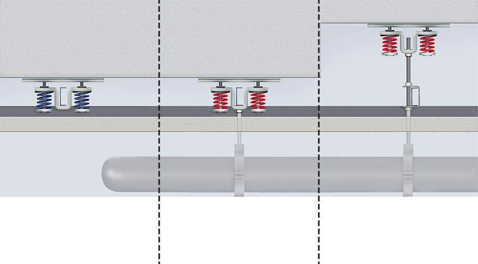 Ksch Concrete Deck Ceiling Hanger - Ceiling (970x536), Png Download