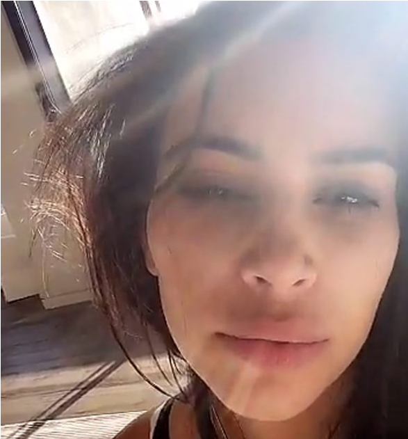 Kim Kardashian Démaquillée Et Pas Coiffée - Kim Kardashian (1200x630), Png Download