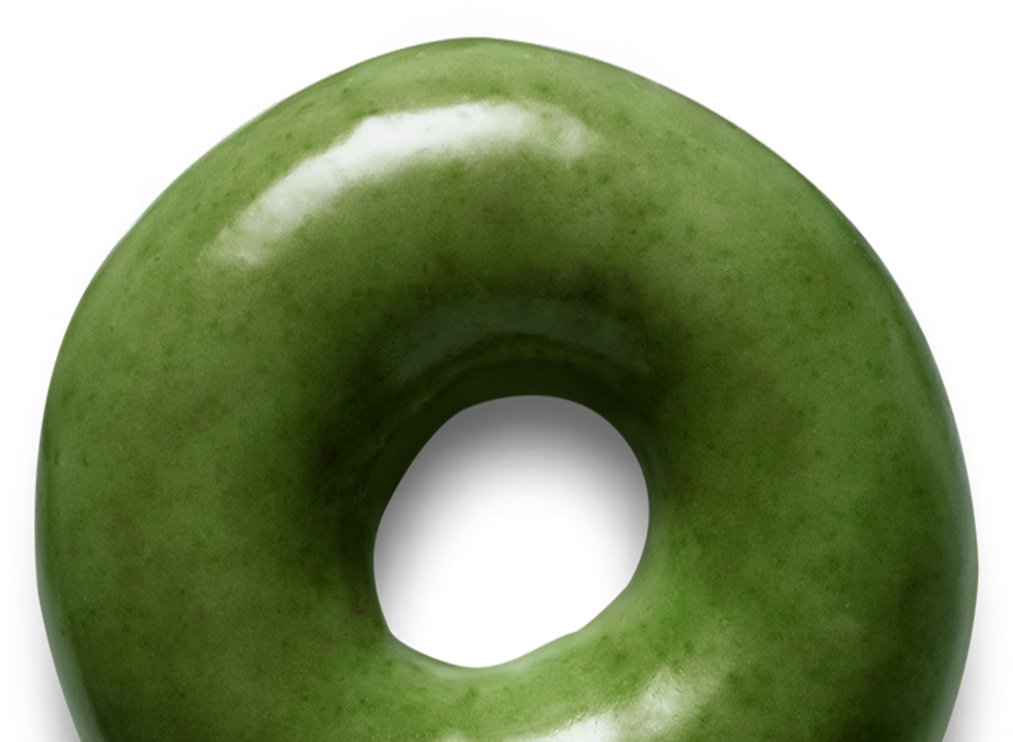 Krispy Kreme Is Going Green For St - Go Green (1200x900), Png Download
