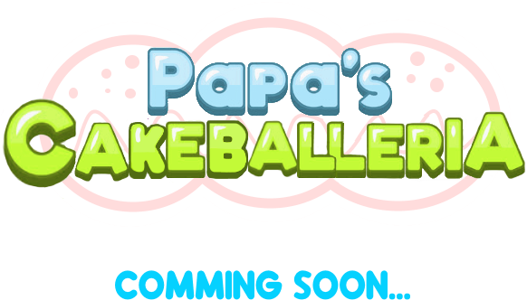 Papa's Cakeballeria Announced - Graphic Design (640x446), Png Download