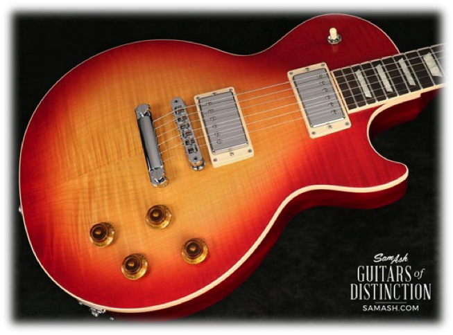 Gibson Les Paul Standard T 2017 Heritage Cherry Burst - Gibson Les Paul Standard 2017 T Electric Guitar Bourbon (653x484), Png Download