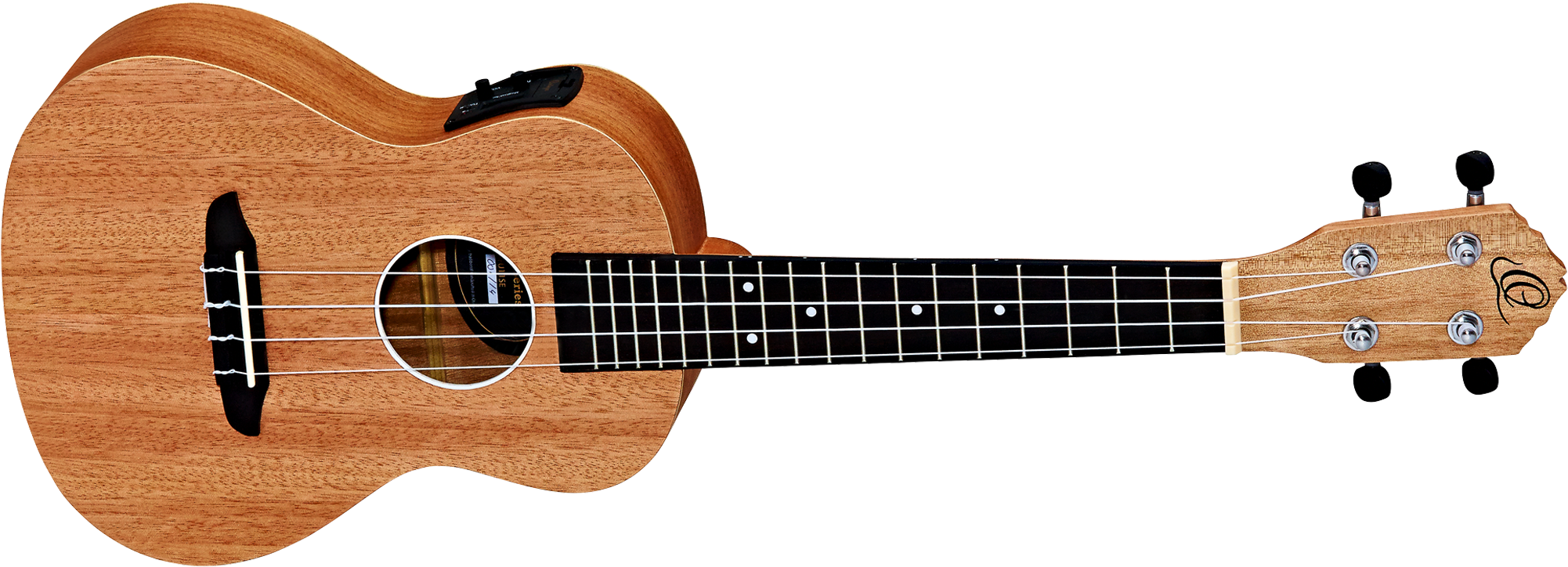 Ortega Friends Series Concert Ukulele - Sapele With (2500x1000), Png Download