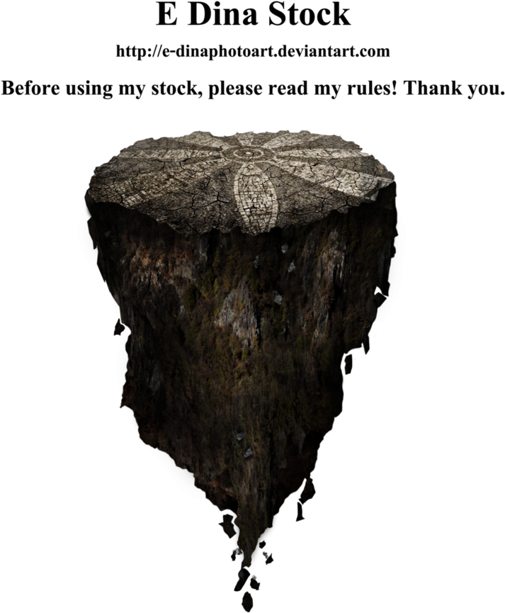 Flying Rocks Png - Девианарт Пнг (894x894), Png Download