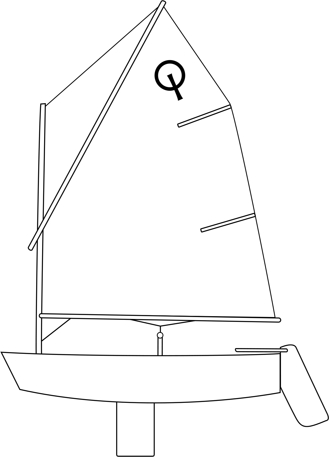 Want To See More Photos - Optimist Dinghy (1200x1657), Png Download