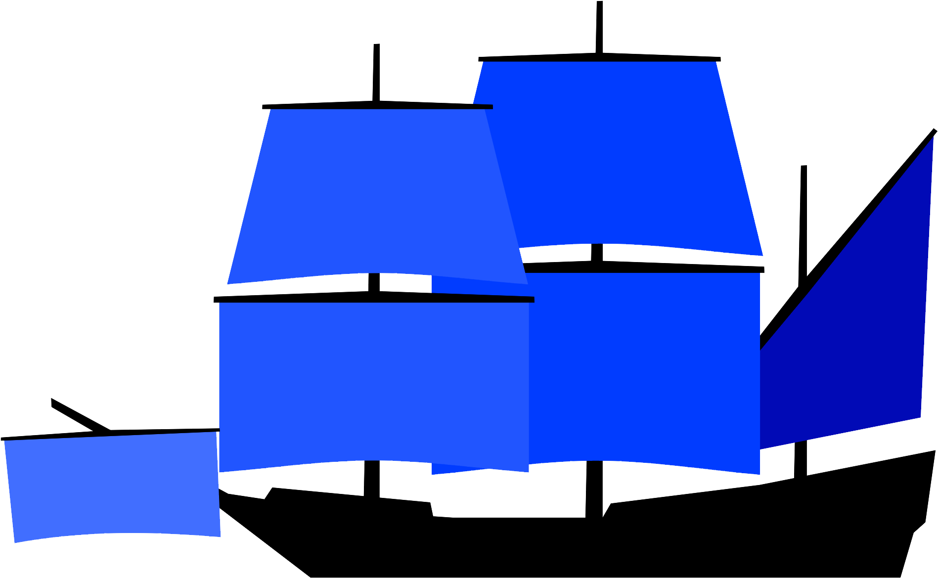 Captains Ship Lord Admirals Squadron English Navy - Carrack Sail Plan (1024x640), Png Download