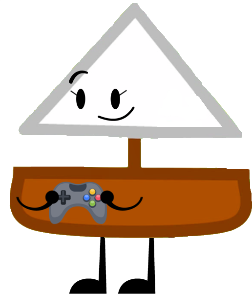 Boat Playing Video Game - Video Game (557x601), Png Download