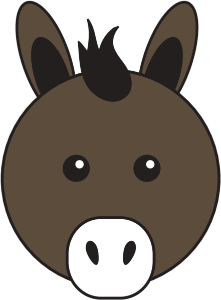 Animaru Donkey - Donkey Animaru (800x800), Png Download