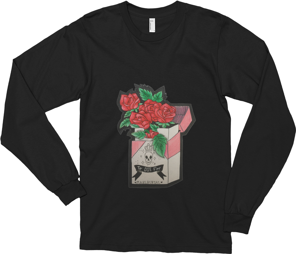 To Die For Cigarette Box Long Sleeve - Bmw R1200gs T Shirt (1000x1000), Png Download