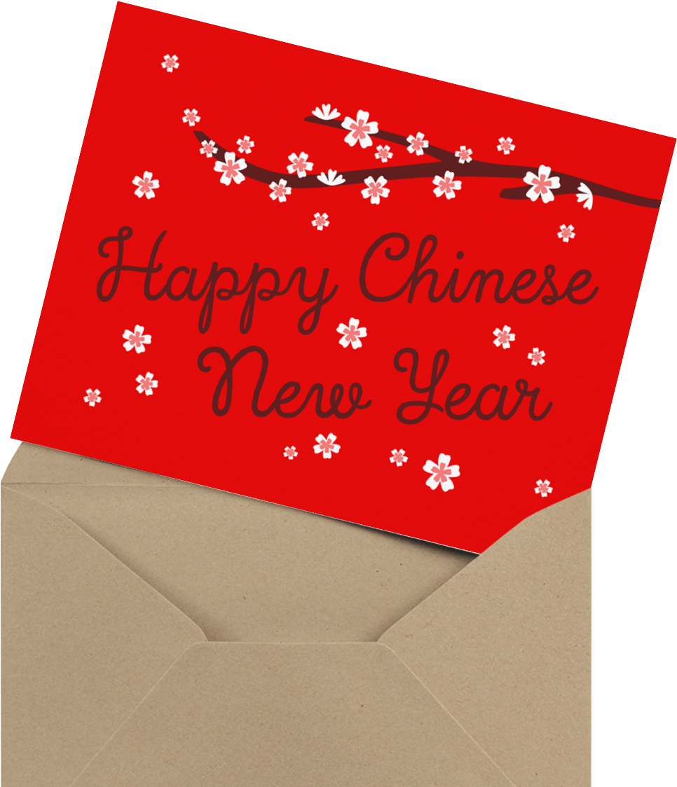 Elegant Happy Chinese New Years - Paper (1200x1200), Png Download