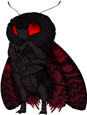 Villager - Mothman - Insect (310x400), Png Download