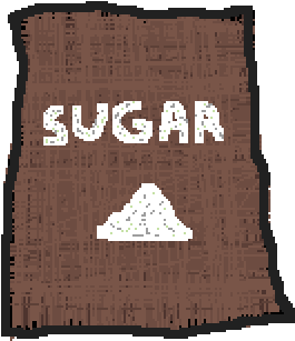 Sugar Bag - Sock (1400x1400), Png Download