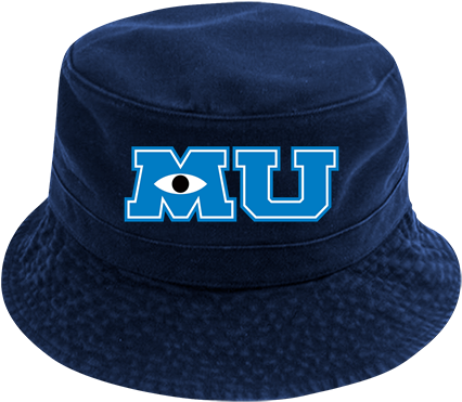 Short Brim Custom Bucket Hats - Monsters University Inc. Small Napkins (16ct) (450x450), Png Download