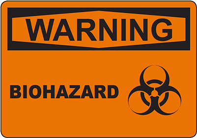 Warning Biohazard Sign - Dont Drink Water Sign (400x400), Png Download