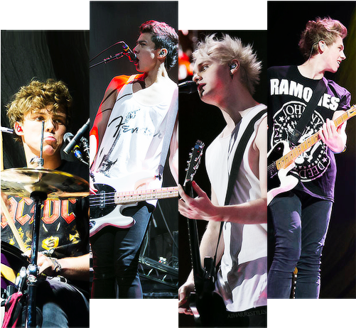 5sos Ashtonashton Irwin - 5 Seconds Of Summer (500x600), Png Download