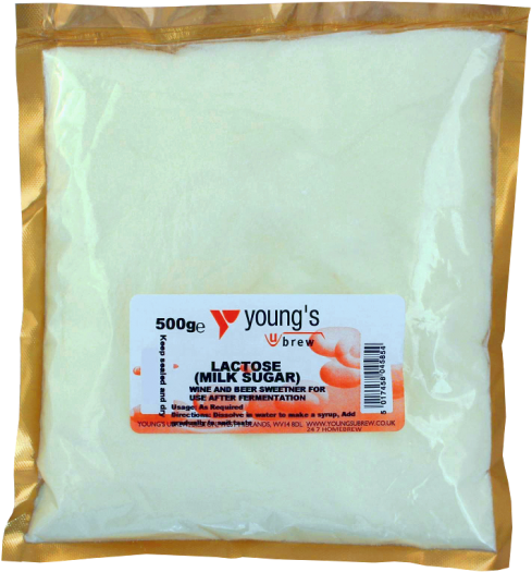 Lactose Milk Sugar 500g Bag - Goodlife Lactose (milk Sugar) - 500g (550x550), Png Download