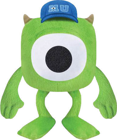 Monsters University - Mike Plush - Funko Monsters University Mike Wazowski Disney Pop! (385x460), Png Download