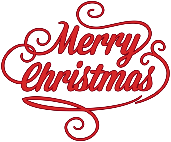Visit - Transparent Background Merry Christmas Clipart (600x497), Png Download