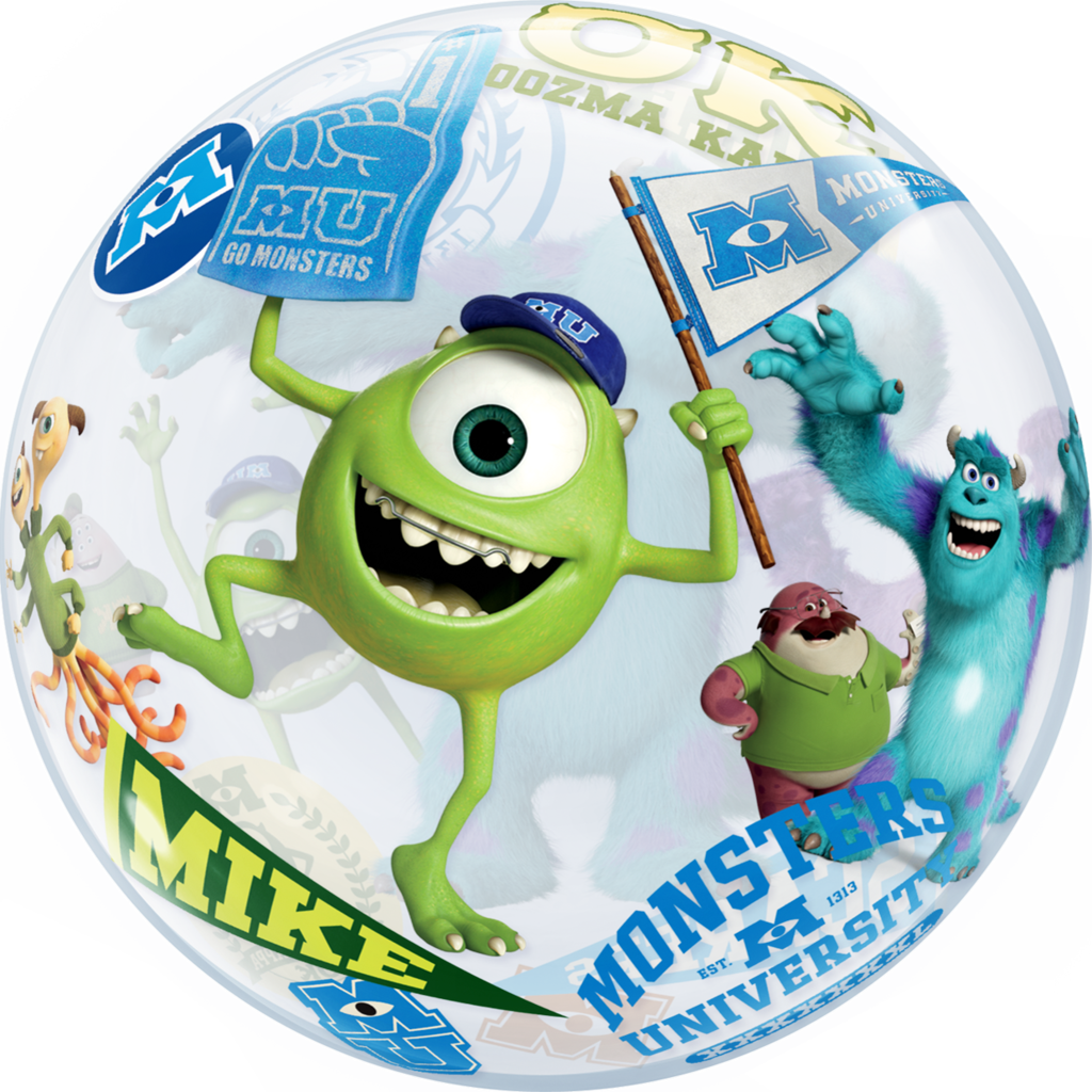 Disney-pixar Monsters University Bubble Balloon - Monsters University Bubble Balloon (1024x1024), Png Download