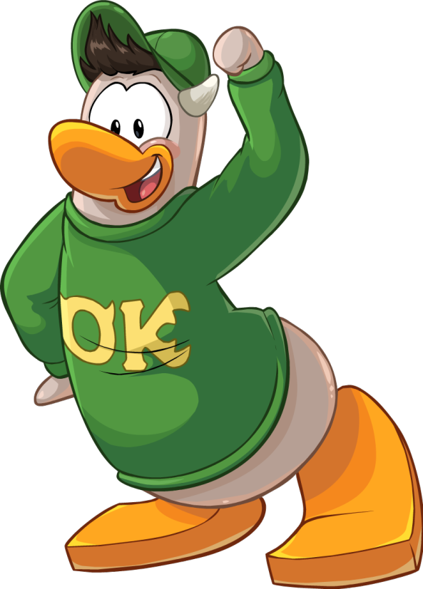 Monsters University, Post - Monsters University Club Penguin Squishy (593x827), Png Download