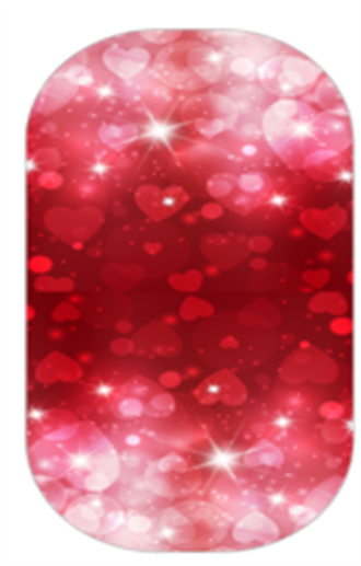 Yelewen 7x5ft Starlight Twinkle Bokeh Red Hearts Valentine's (550x550), Png Download