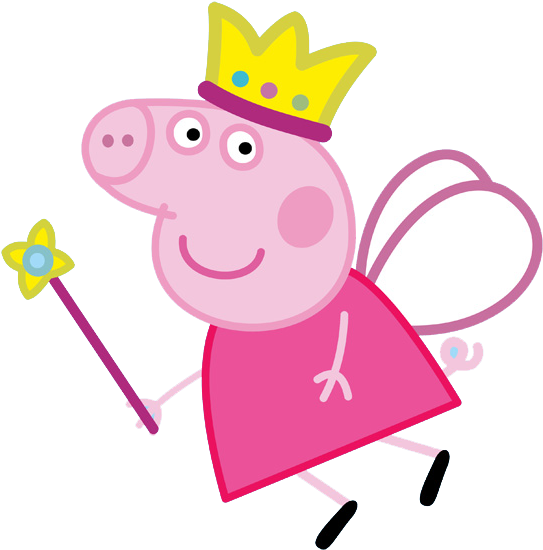 Rol En Vivo Y Ocio Alternativo - Peppa Pig Princess Png (650x700), Png Download