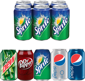 Beverages - Mountain Dew - 12 Pack, 12 Fl Oz Cans (350x350), Png Download