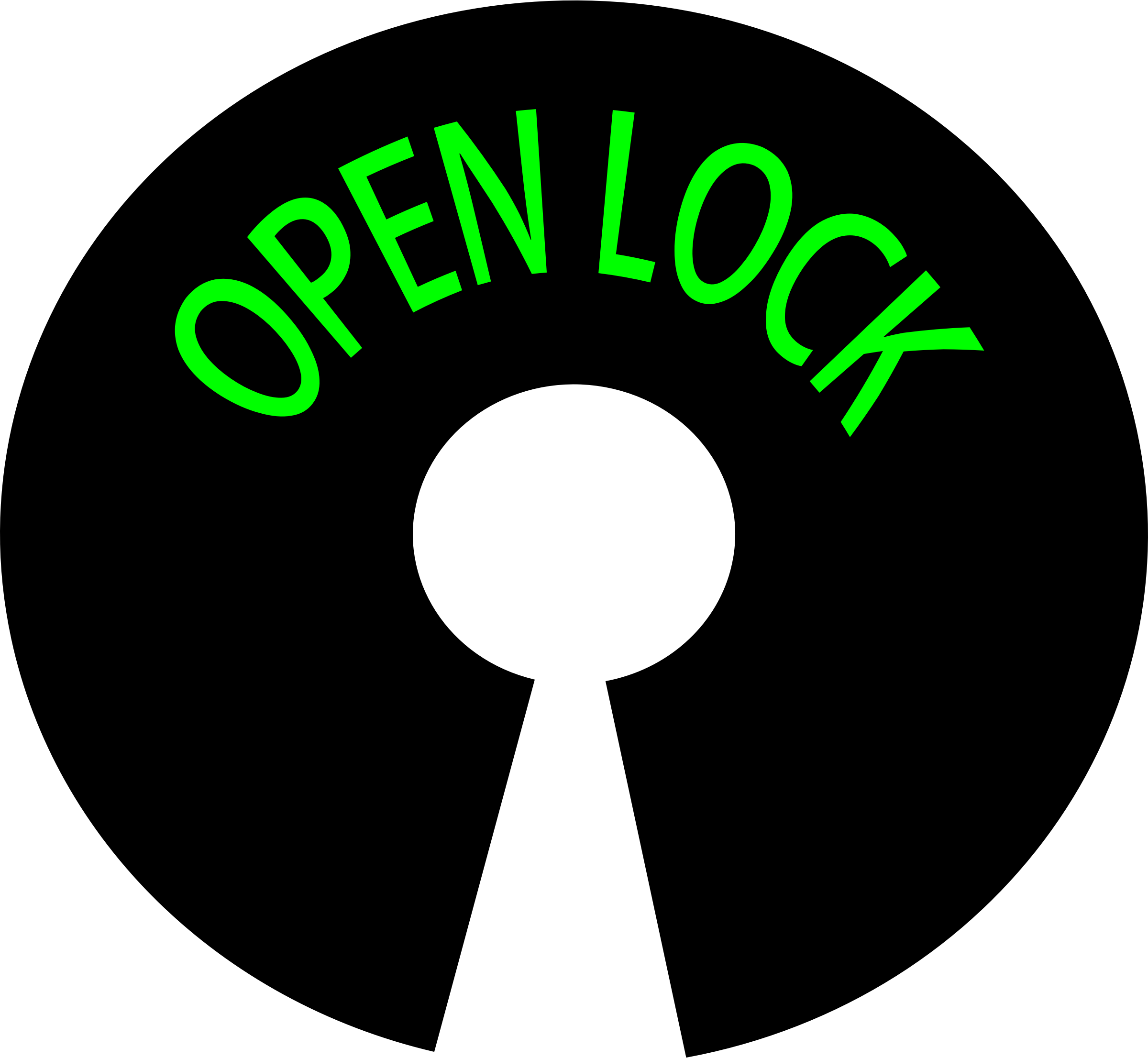 Big Image - Logo Lubang Kunci (2400x2212), Png Download