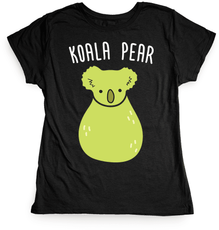 Koala Pear Womens T-shirt - Emo T Shirt (484x484), Png Download