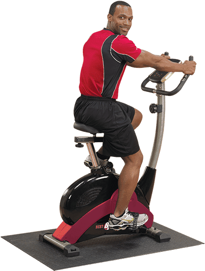 Upright Excercise Cycle - Best Fitness (bfub1) Upright Exercise Stationary Bike (600x600), Png Download