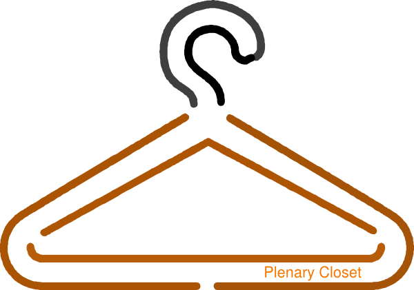 Pink Coat Hanger Clip Art (600x421), Png Download