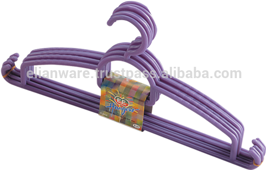 Malaysia 6 Pcs Plastic Clothes Hanger - Cloth Hanger - 6 Pcs - Plastic (600x600), Png Download