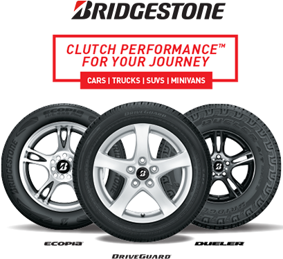 Clutch Performance For Your Journey - Bridgestone New (450x400), Png Download