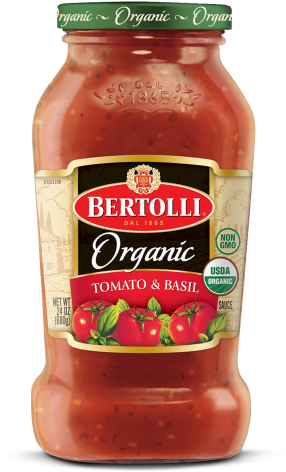 Bertolli Tomato And Basil Sauce (480x480), Png Download