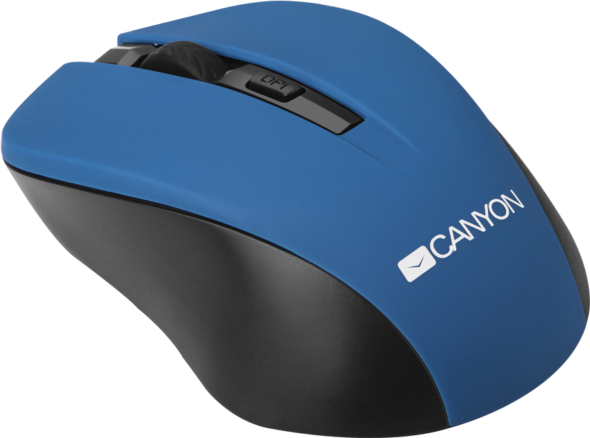 Cne Cmsw1bl 2 - Canyon , Cne-cmsw1bl , Wireless Optical Mouse Blue (1280x1280), Png Download