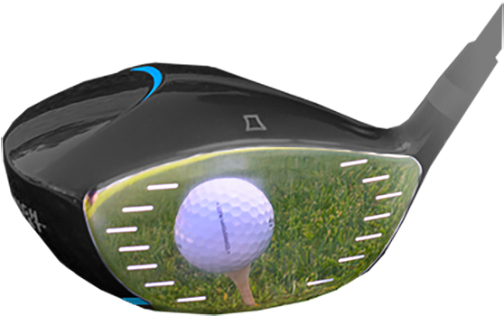 257 Plus With Ball - Golf (630x370), Png Download