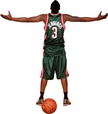 Brandon Jennings Png (380x400), Png Download