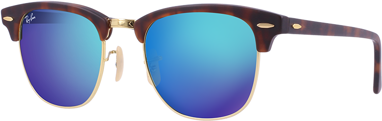 Ray Ban Clubmaster Glasses Direct - Ray Ban 3016 1145 17 (760x430), Png Download
