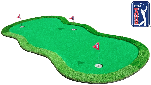Golf Putting Green Transparent (584x329), Png Download
