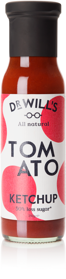 Shop Dr Will's All Natural Tomato Ketchup - Dr Will's Tomato Ketchup (1000x1000), Png Download