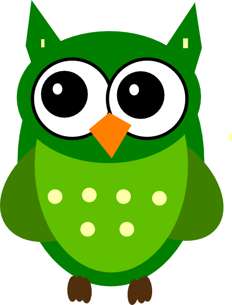 Baby Cartoon Owl (456x599), Png Download