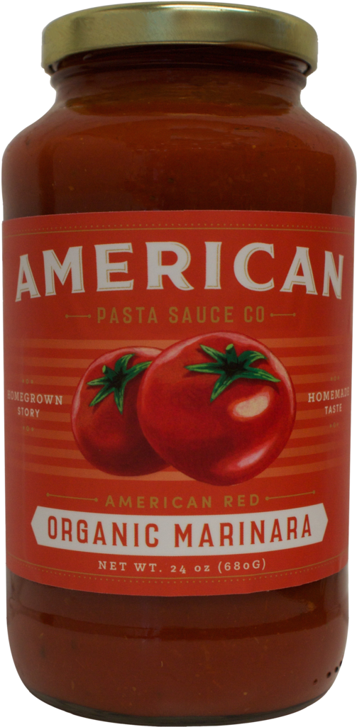 Made By American Hands For American Homes - American Pasta Sauce Pasta Sauce, Organic, Tomato (533x1024), Png Download