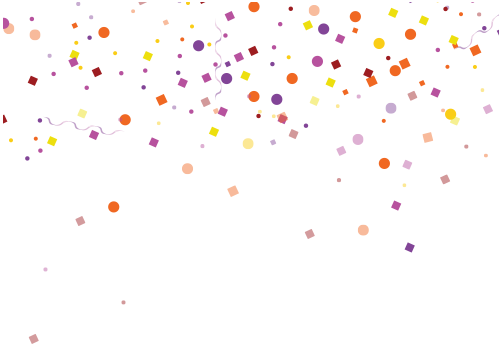 Neu Startenrahmen Wählen - Konfetti Rahmen Png (501x347), Png Download