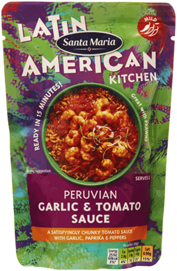 Santa Maria Peruvian Garlic & Tomato Sauce (960x960), Png Download